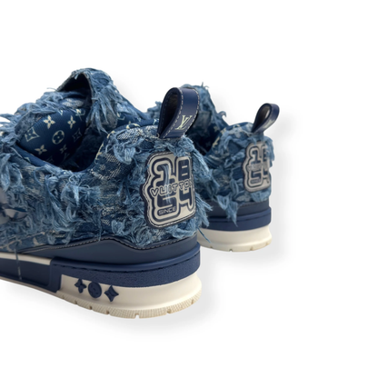 LOUIS VUITTON DISTRESSED DENIM LV SKATE