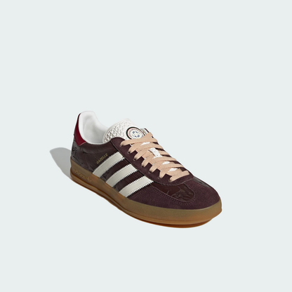 Adidas Originals - Gazelle Indoor "Brown / Burgundy / White"