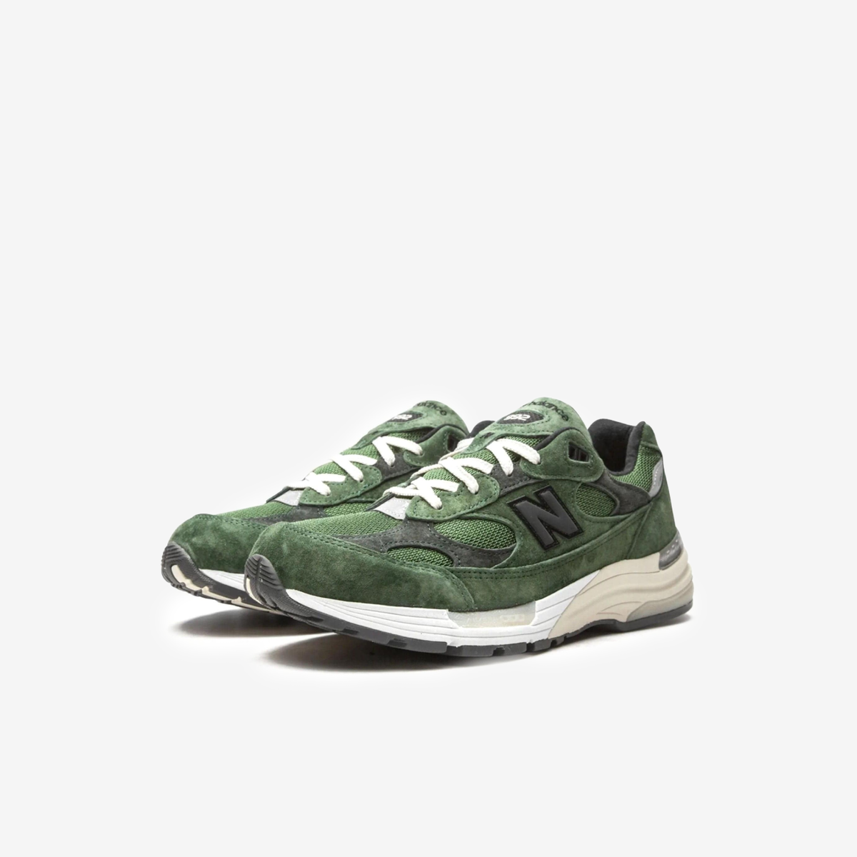 New Balance x JJJJound 992 Made in USA 'Mossy Green'