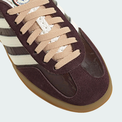 Adidas Originals - Gazelle Indoor "Brown / Burgundy / White"
