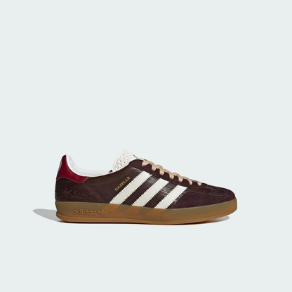 Adidas Originals - Gazelle Indoor "Brown / Burgundy / White"