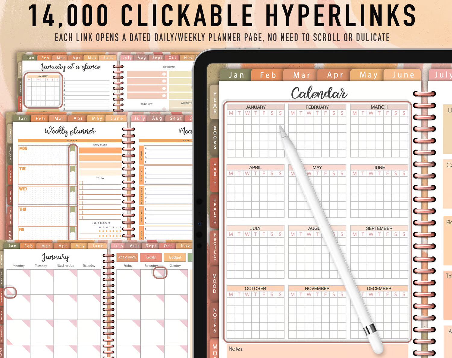 Goodnotes Digital Planner Template
